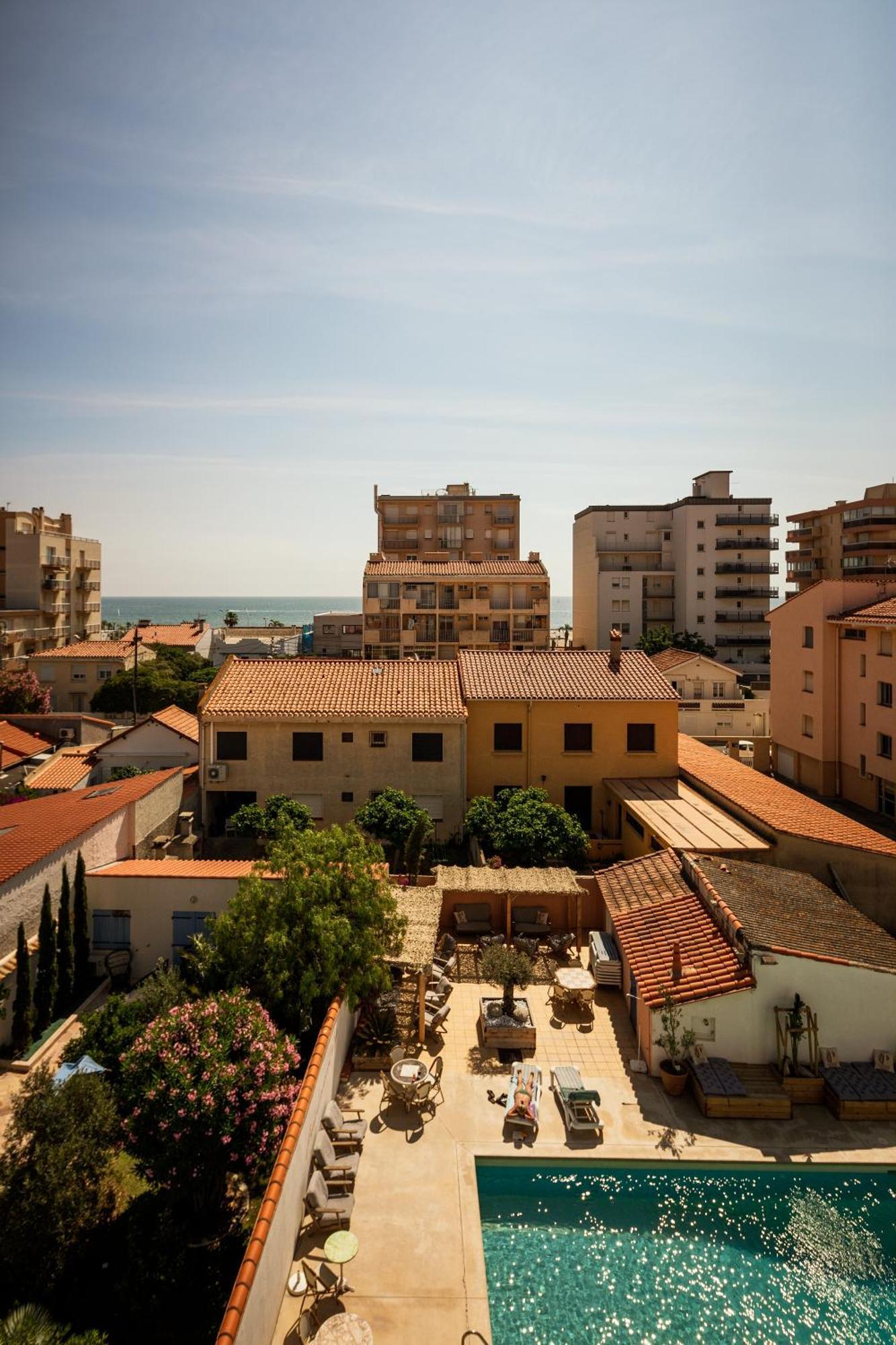 Hotel Les Sables - Urban Style - By Logis Hotels Кане-ан-Руссійон Екстер'єр фото